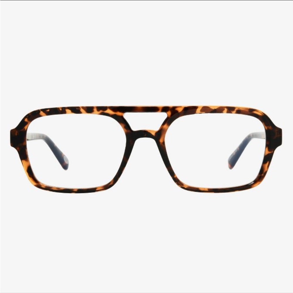 Tortoise Shell Blue Light Glasses - image 1
